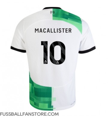 Liverpool Alexis Mac Allister #10 Replik Auswärtstrikot 2023-24 Kurzarm
